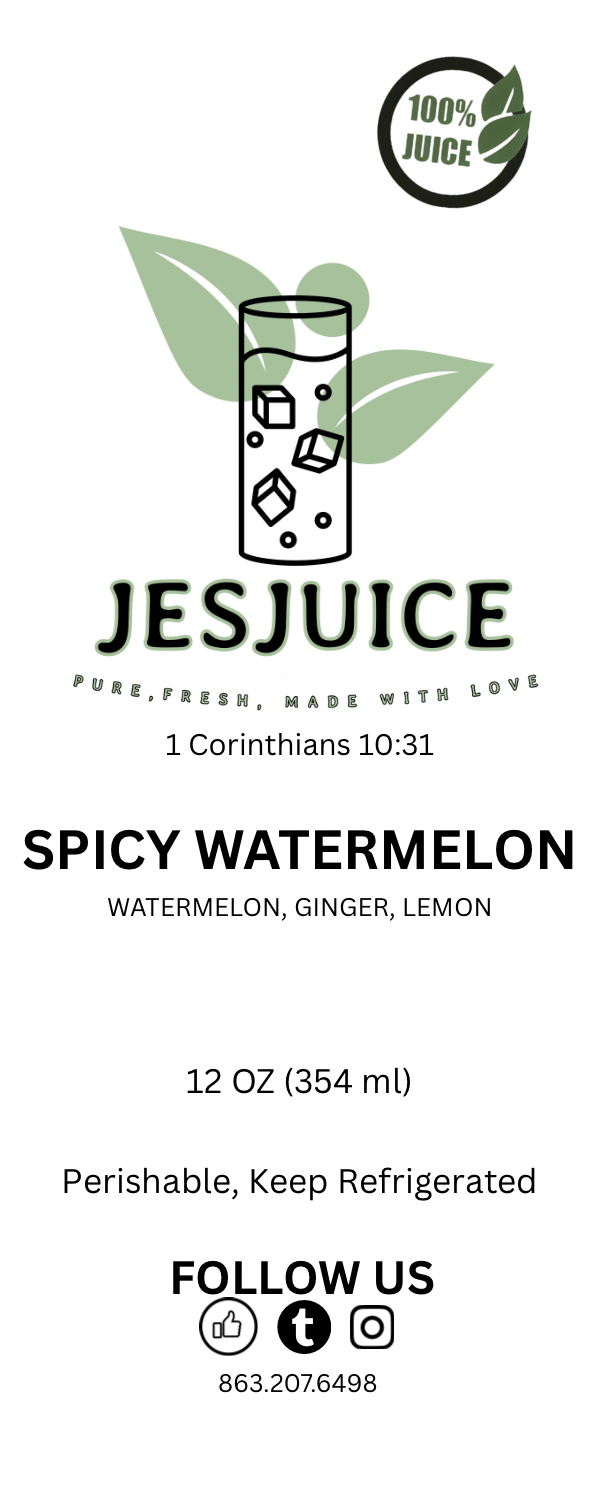 SPICY WATERMELON (SEASONAL)